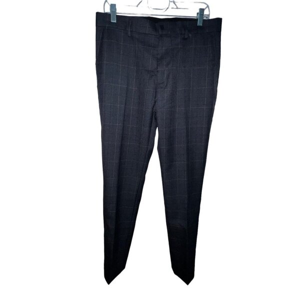 MARC BY MARC JACOBS Martin Fit Low Rise Skinny Wool Blend Dress Pants 32x34 New - Picture 1 of 12